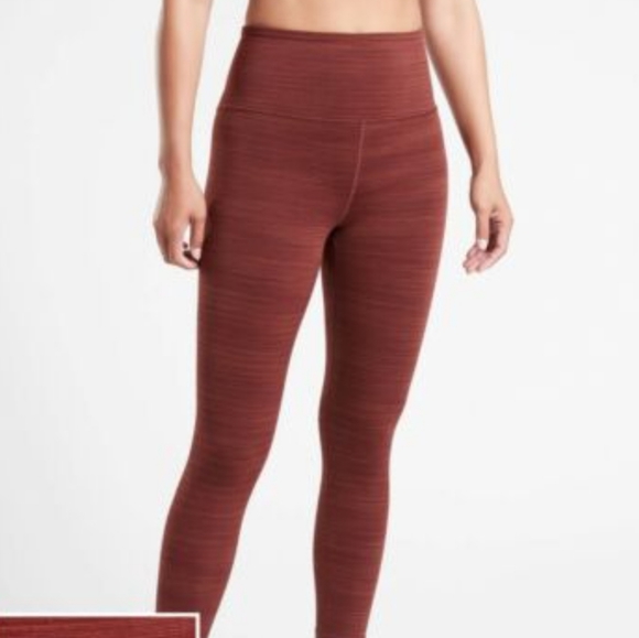 Athleta Elation Textured 7/8 )ength Tights - Picture 1 of 6